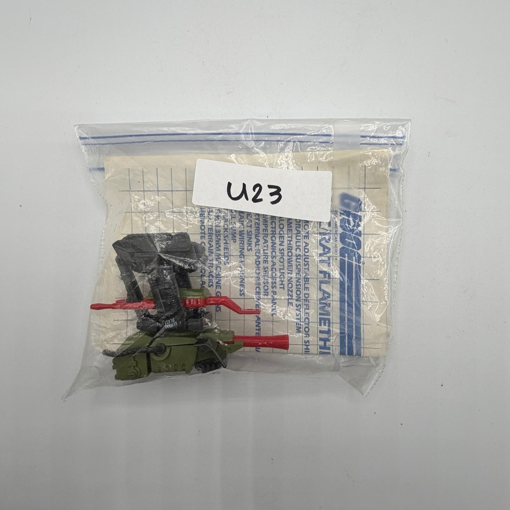 Vintage 1983 GI Joe PAC/RAT Flamethrower Vehicle Original Instructions Hasbro - Picture 11 of 11